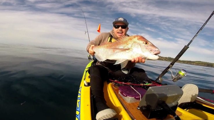 Sunday Kayak fishing session with Saltwater Assassin